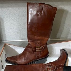 Matisse leather cowboy boots, size 7 M